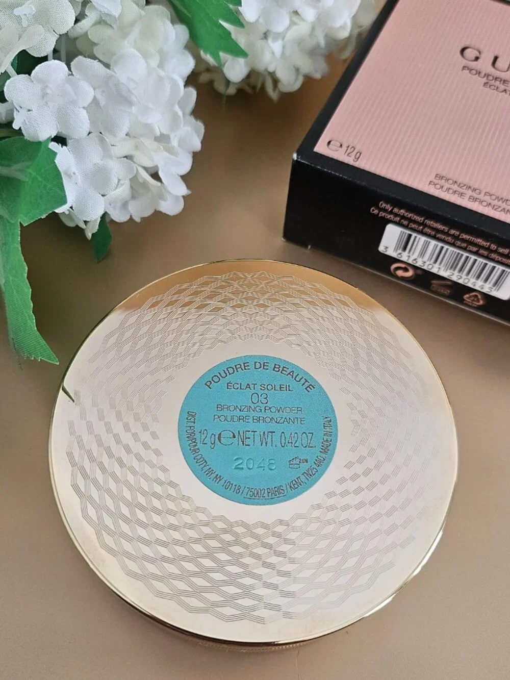 NWT GUCCI Poudre De Beauté Éclat Soleil Bronzing Powder - Shade 03